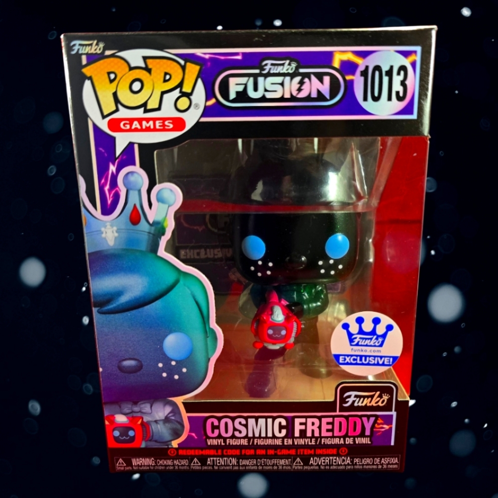 Cosmic Freddy funko exclusive # 1013 (nib) With Pop Protector